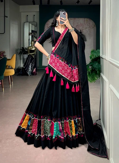 LNB1722 Khadi Cotton Navratri chaniya choli 